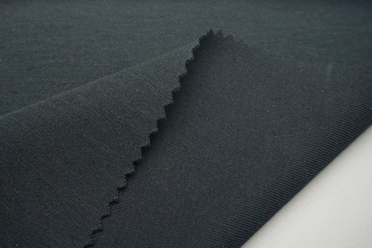 40支莫代尔棉涤纶混纺太空棉布针织空气层卫衣面料